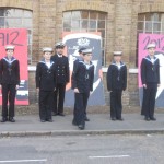 Chelmsford Sea Cadets on parade