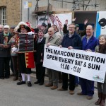 Opening of exhibition by Chelmsford town crier Tony Appleton